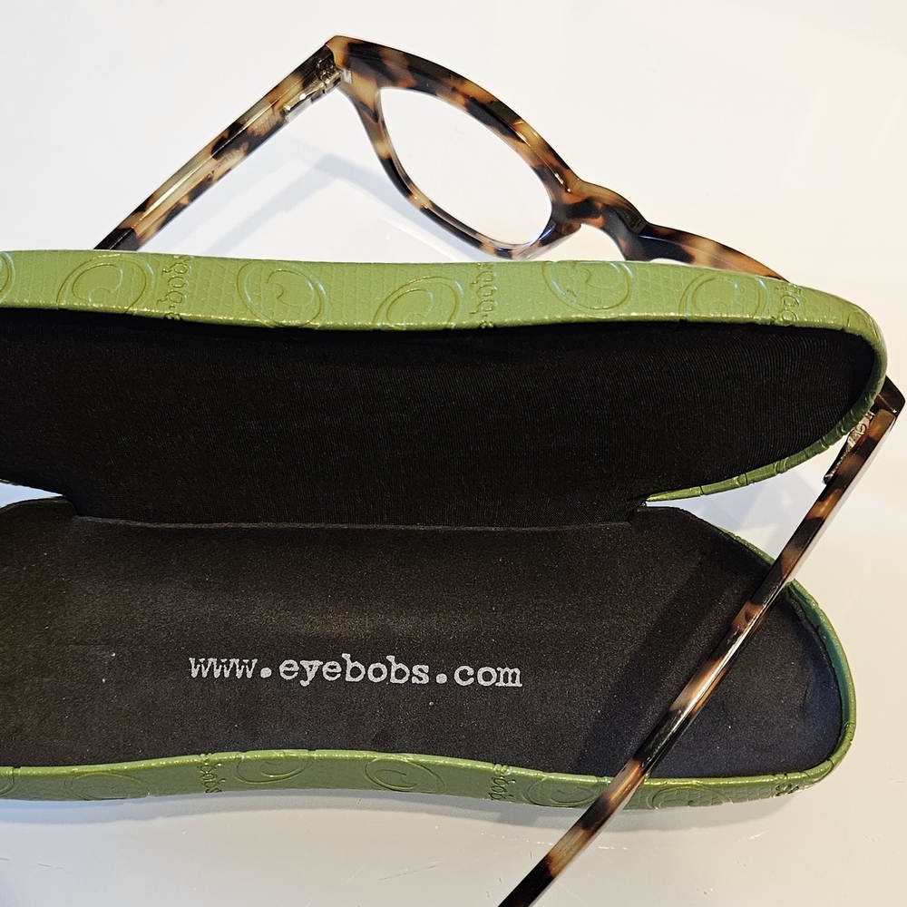 Eyebobs Tortoiseshell Cat Eye Glasses 2.50+ - Picture 4 of 12